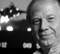 Wolfgang Petersen at the filming of Air Force One Wolfgang Petersen at the filming of Air Force One
